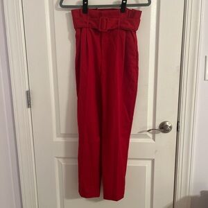 H&M Red Dress Pants